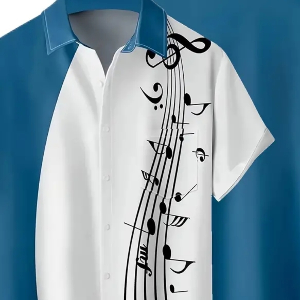 Men's silky dress shirt